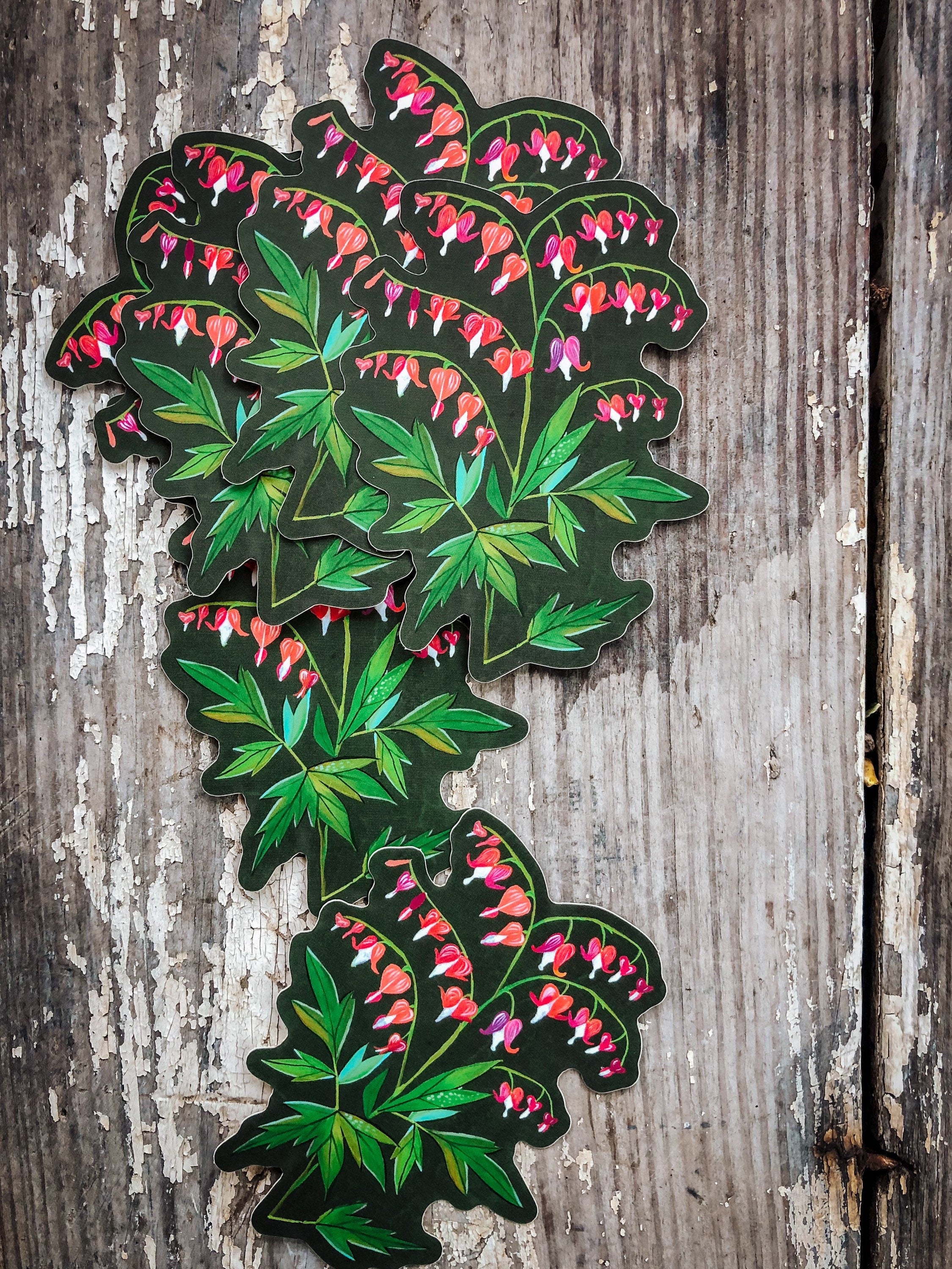 Bleeding Heart - Matte Sticker