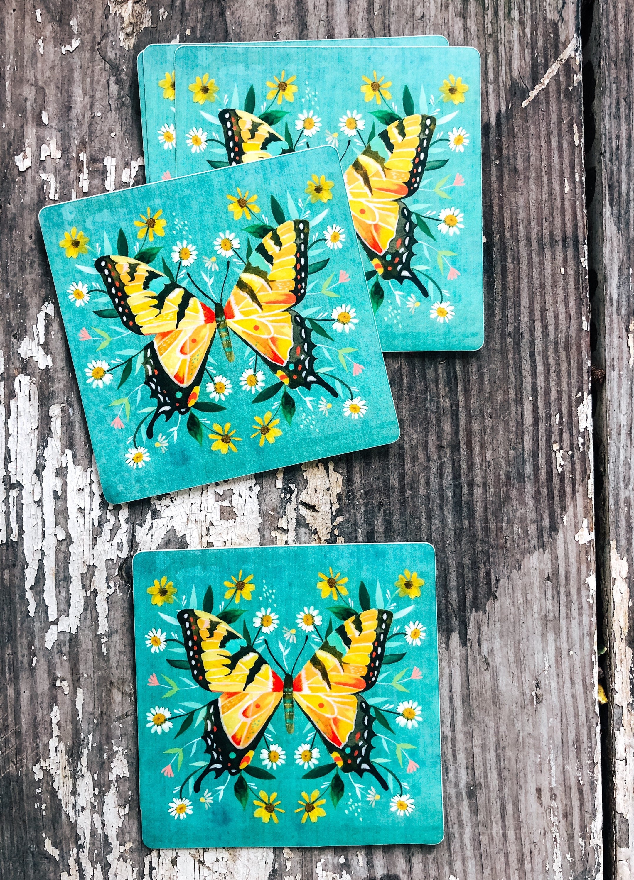 Swallowtail Butterfly - Matte Sticker