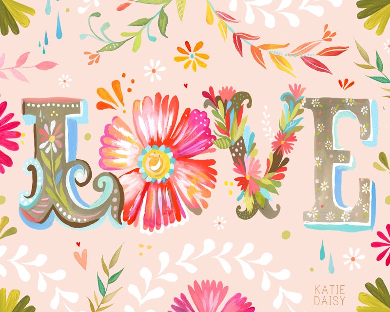 LOVE Art Print