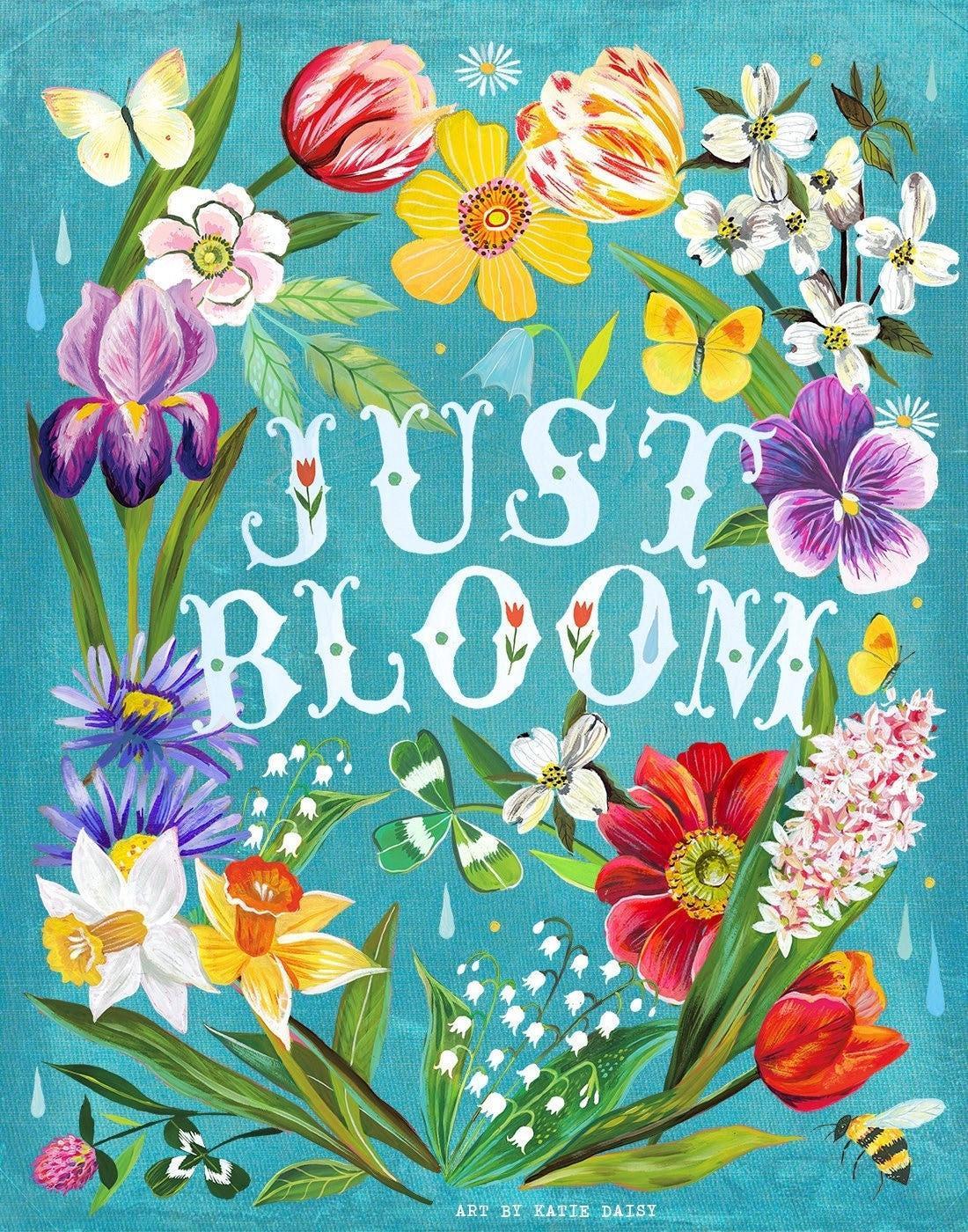 Just Bloom Art Print