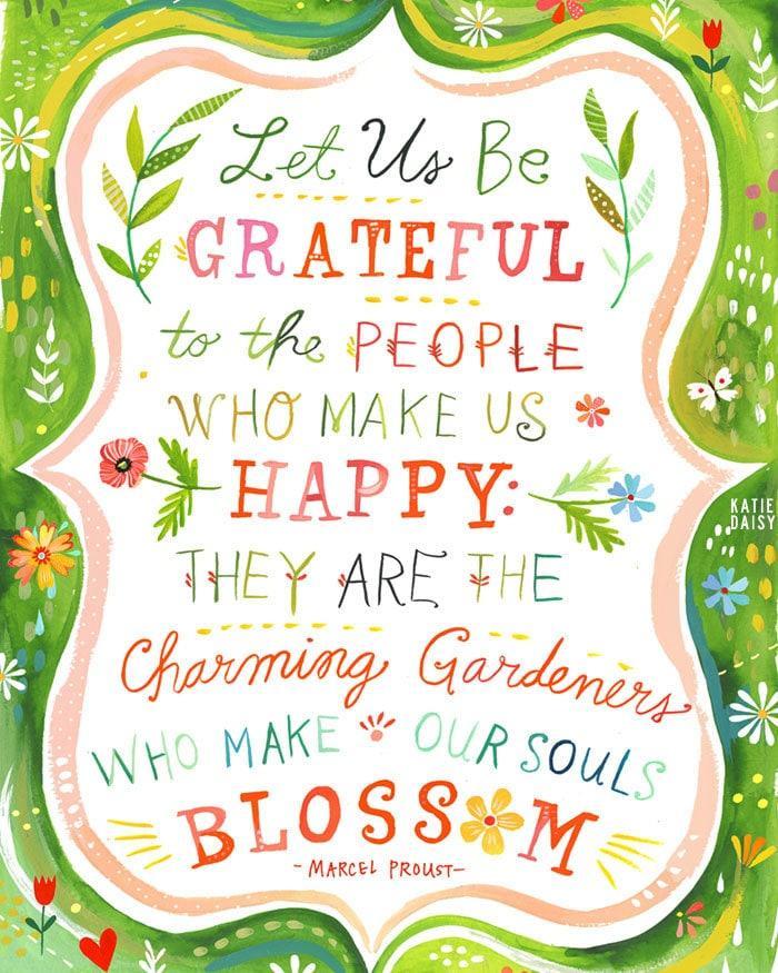 Charming Gardeners Art Print
