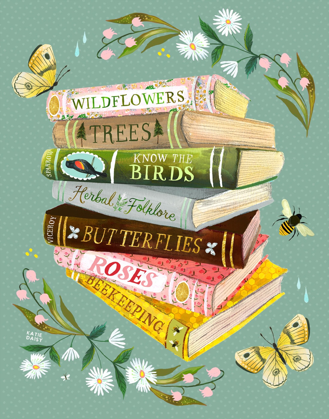 Books Art Print