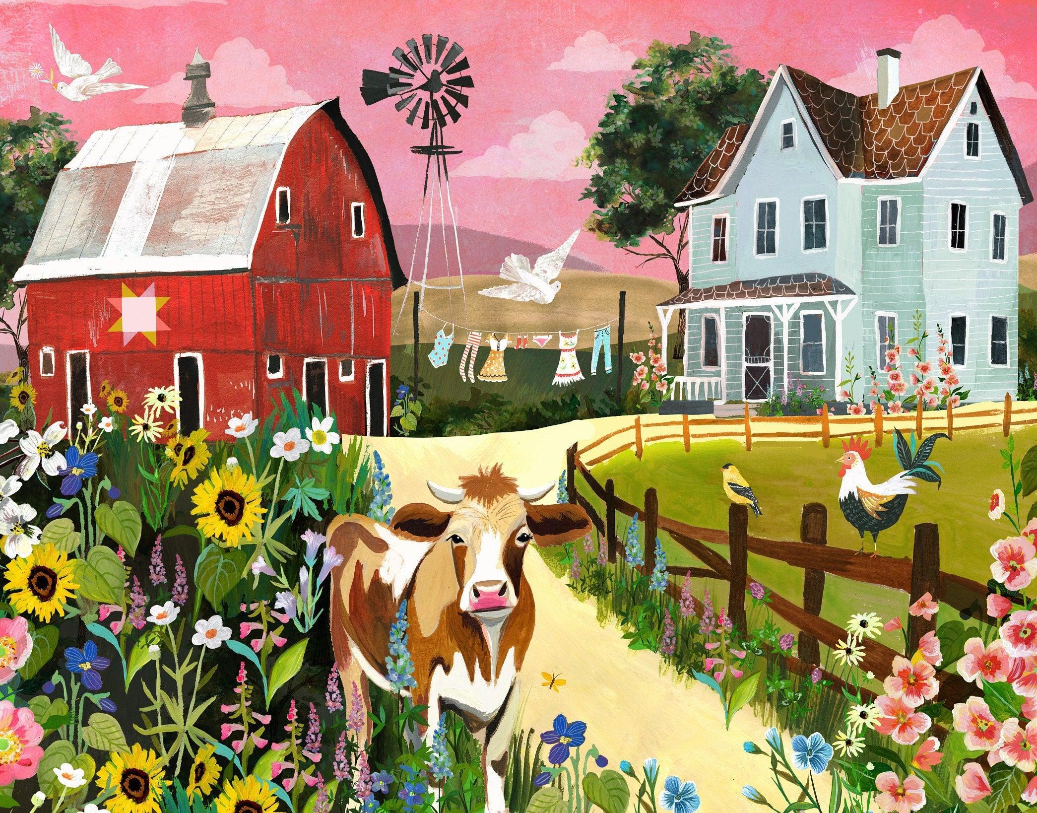 Farm Art Print
