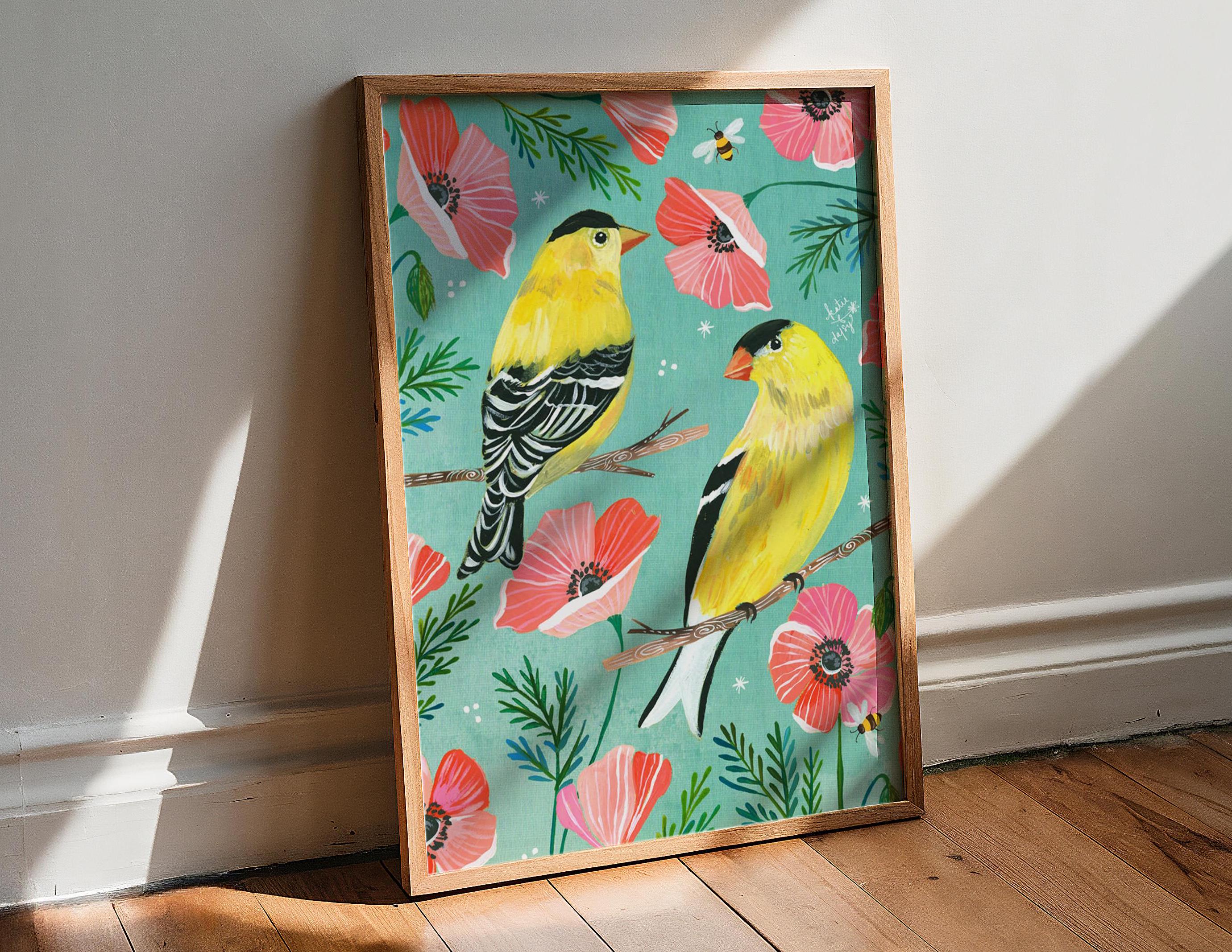 Gold Day Art Print