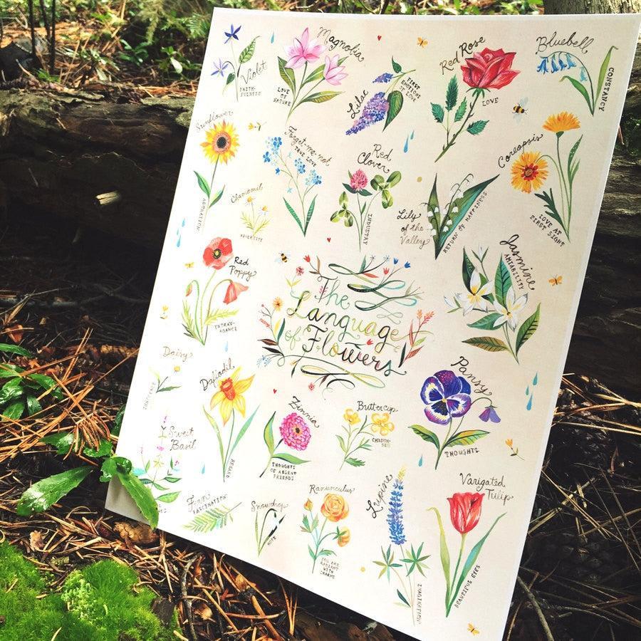 The Language of Flowers Art Print