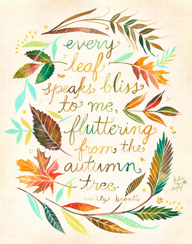 Every Leaf Art Print