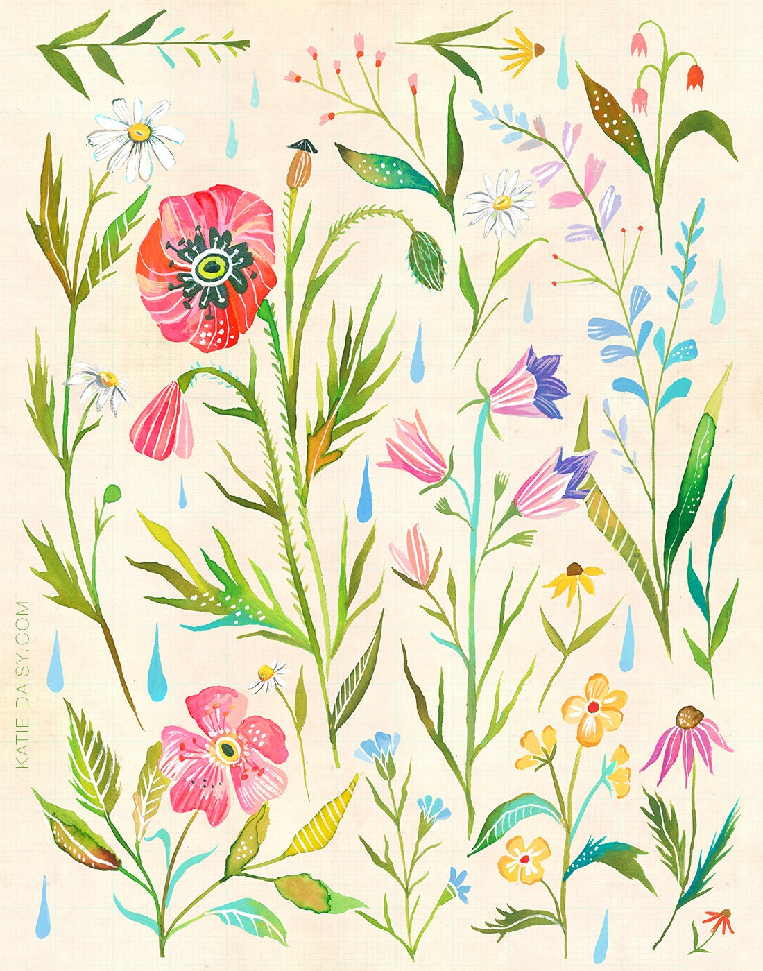 Meadow Study Art Print
