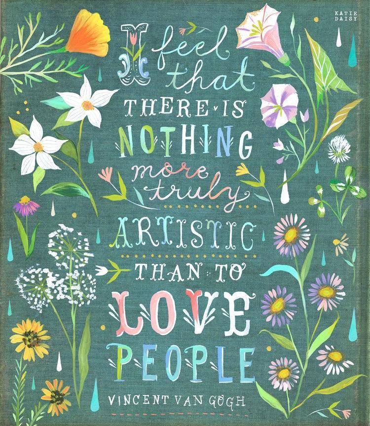 Love People Art Print