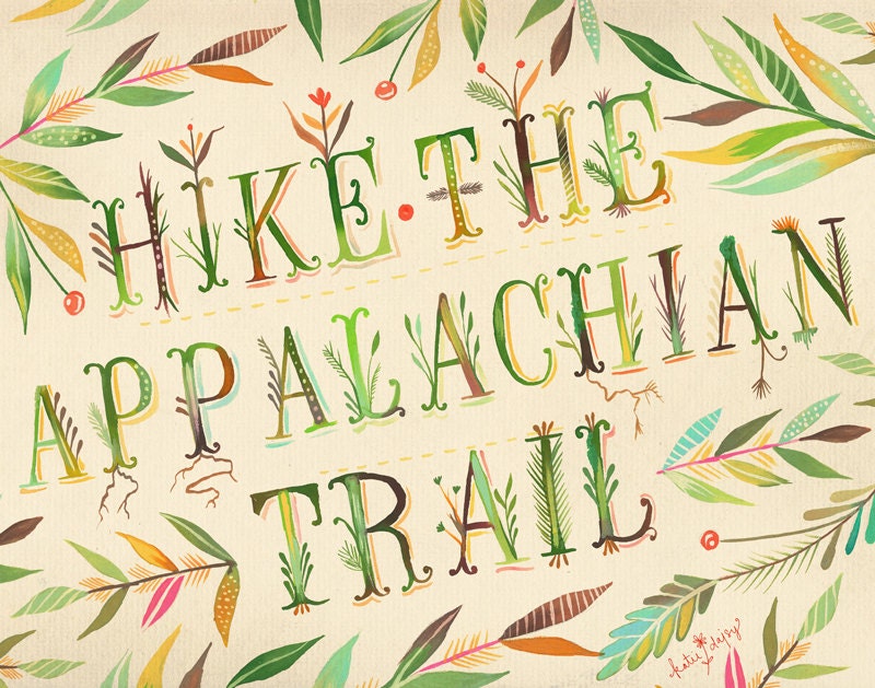 Appalachian Trail Art Print