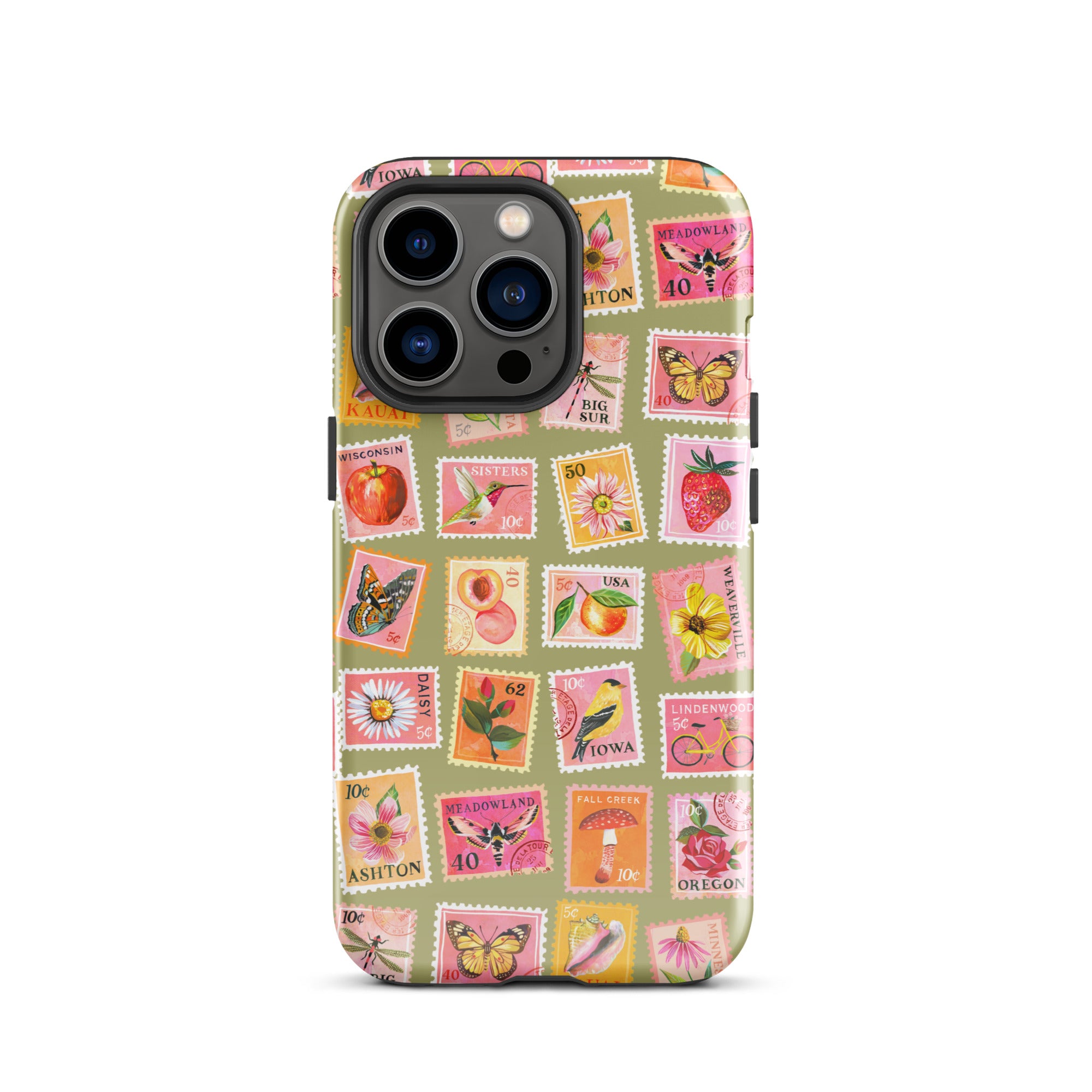 Stamp Collection Tough Case for iPhone®