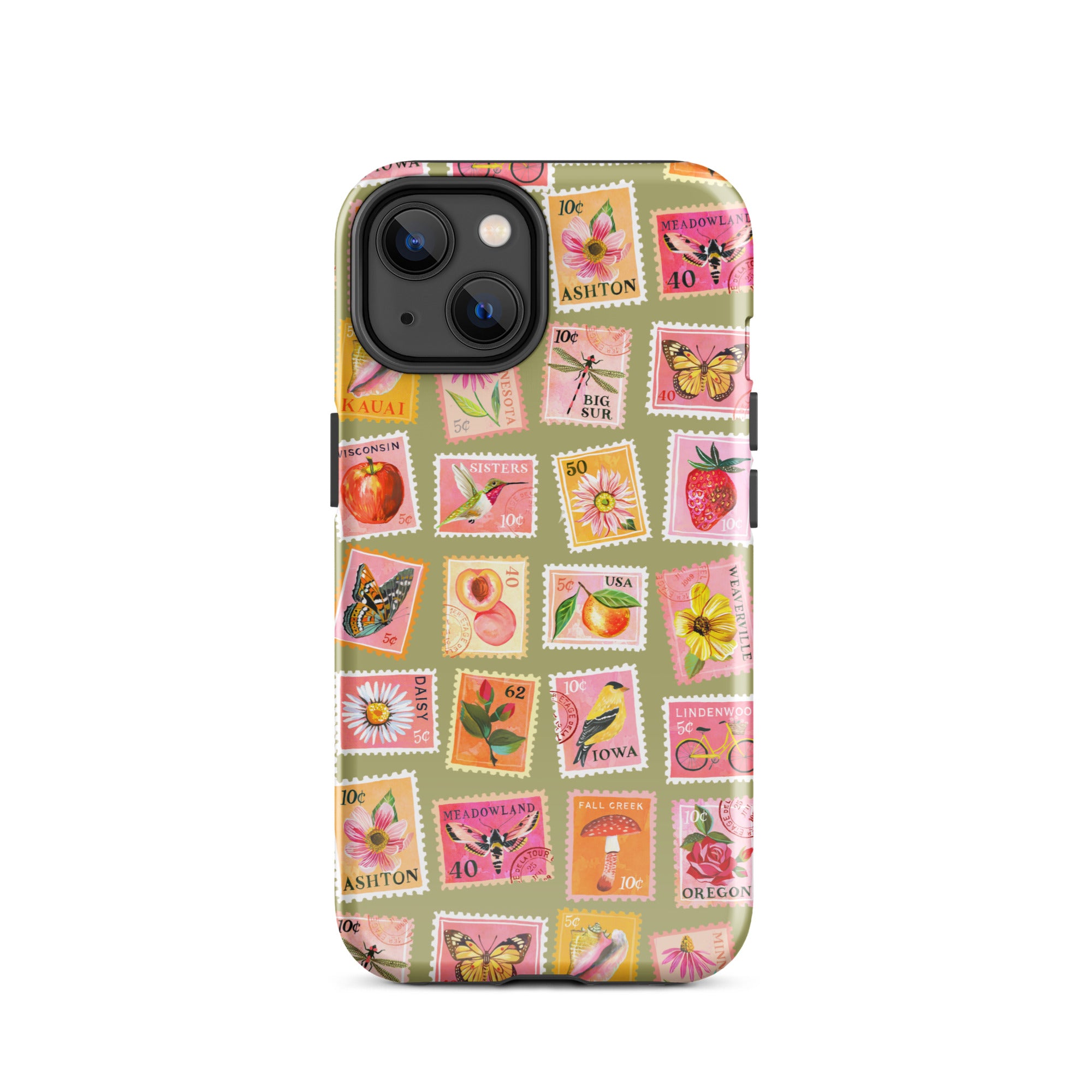 Stamp Collection Tough Case for iPhone®