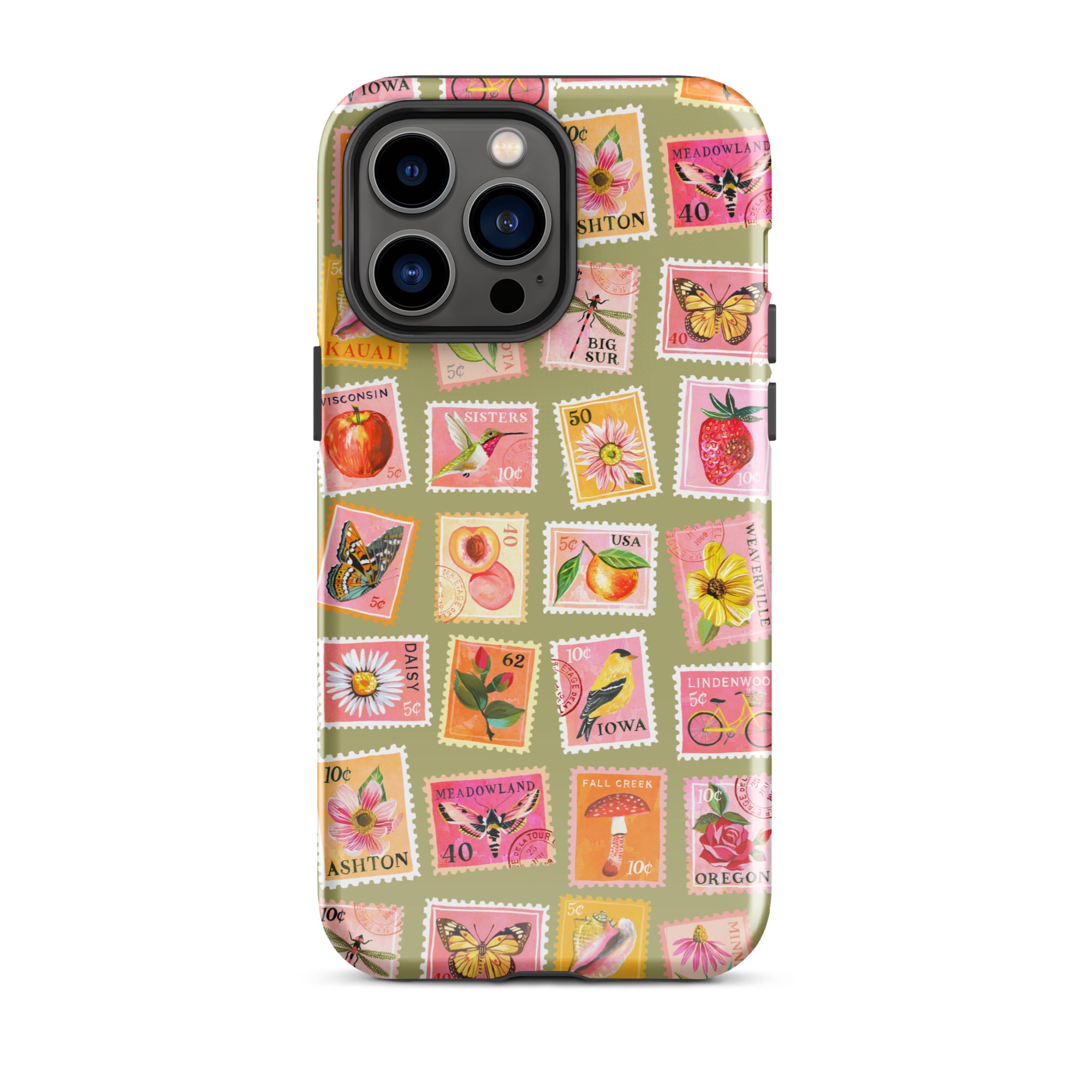 Stamp Collection Tough Case for iPhone®