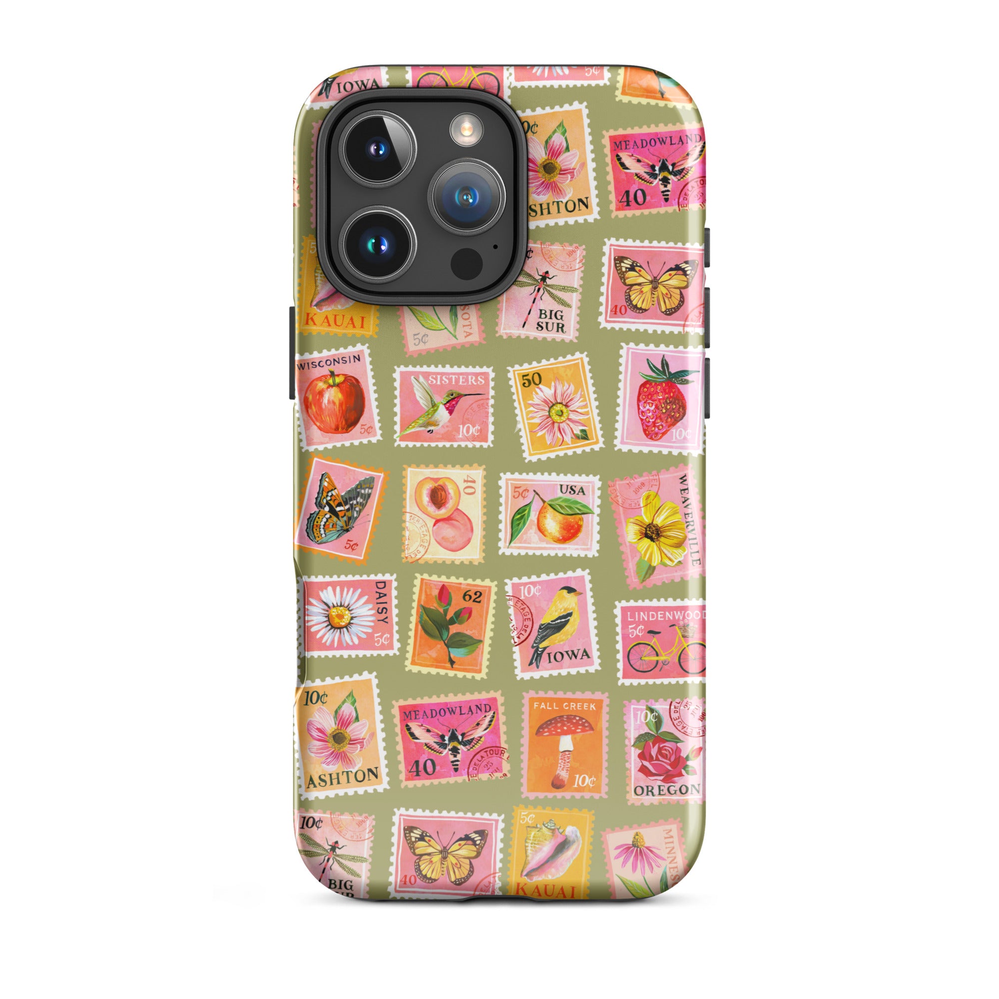 Stamp Collection Tough Case for iPhone®