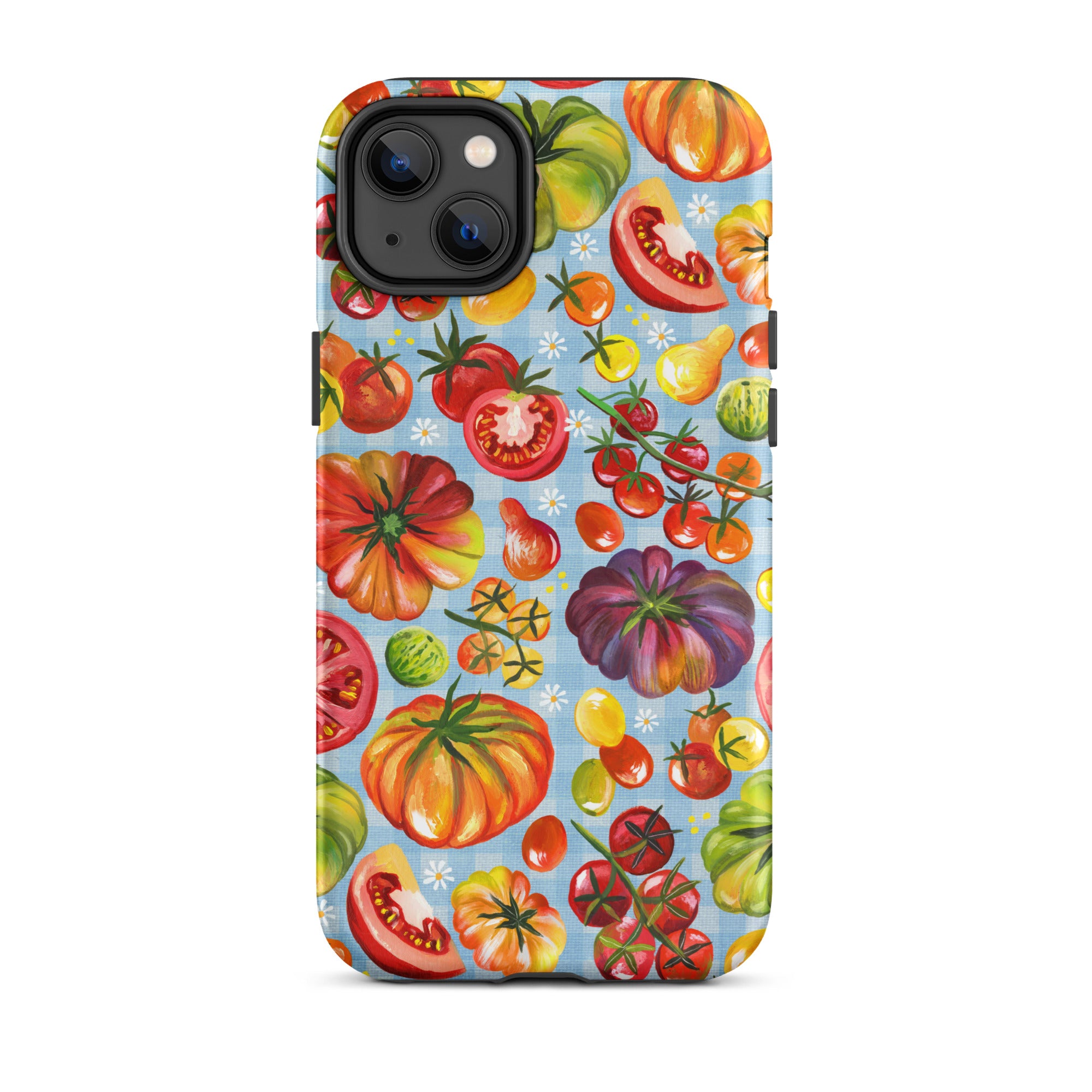 Tomatoes Tough Case for iPhone® Matte iPhone 14 Plus