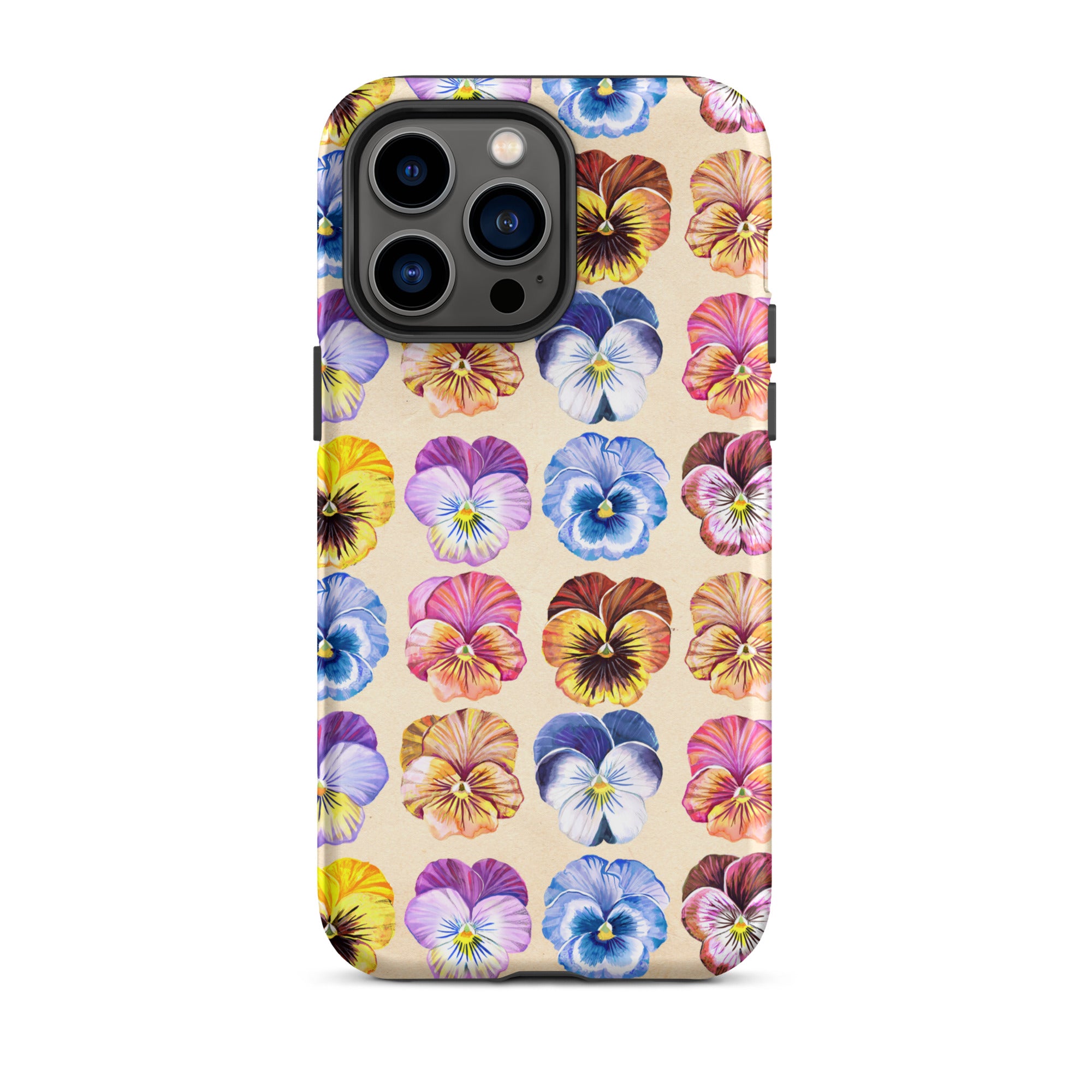 Pansy Tough Case for iPhone® iPhone 14 Pro Max