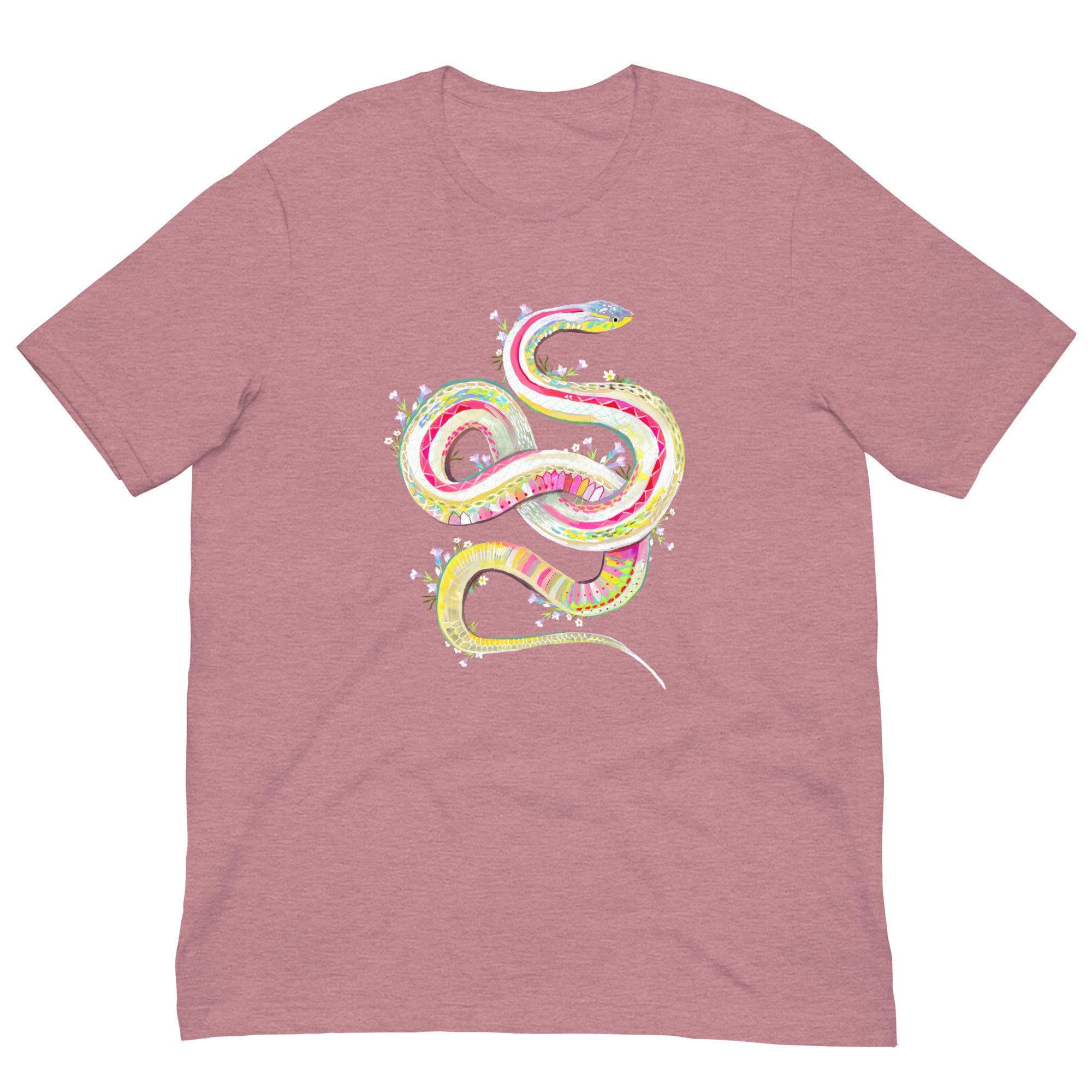 Candy Snake T-Shirt Heather Orchid