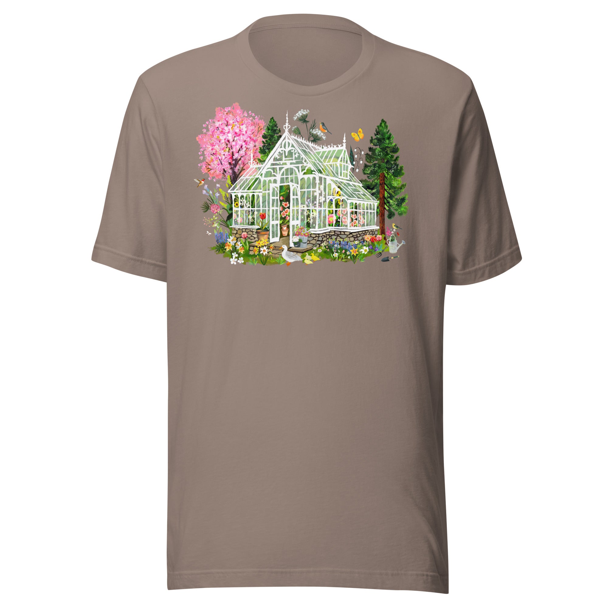 Greenhouse Unisex t-shirt Pebble
