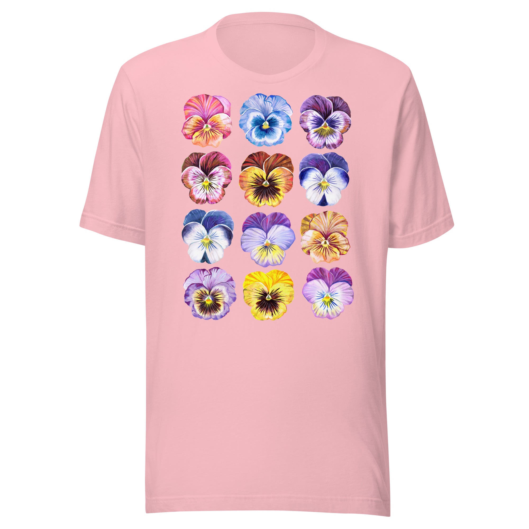 Pansy Unisex t-shirt Pink