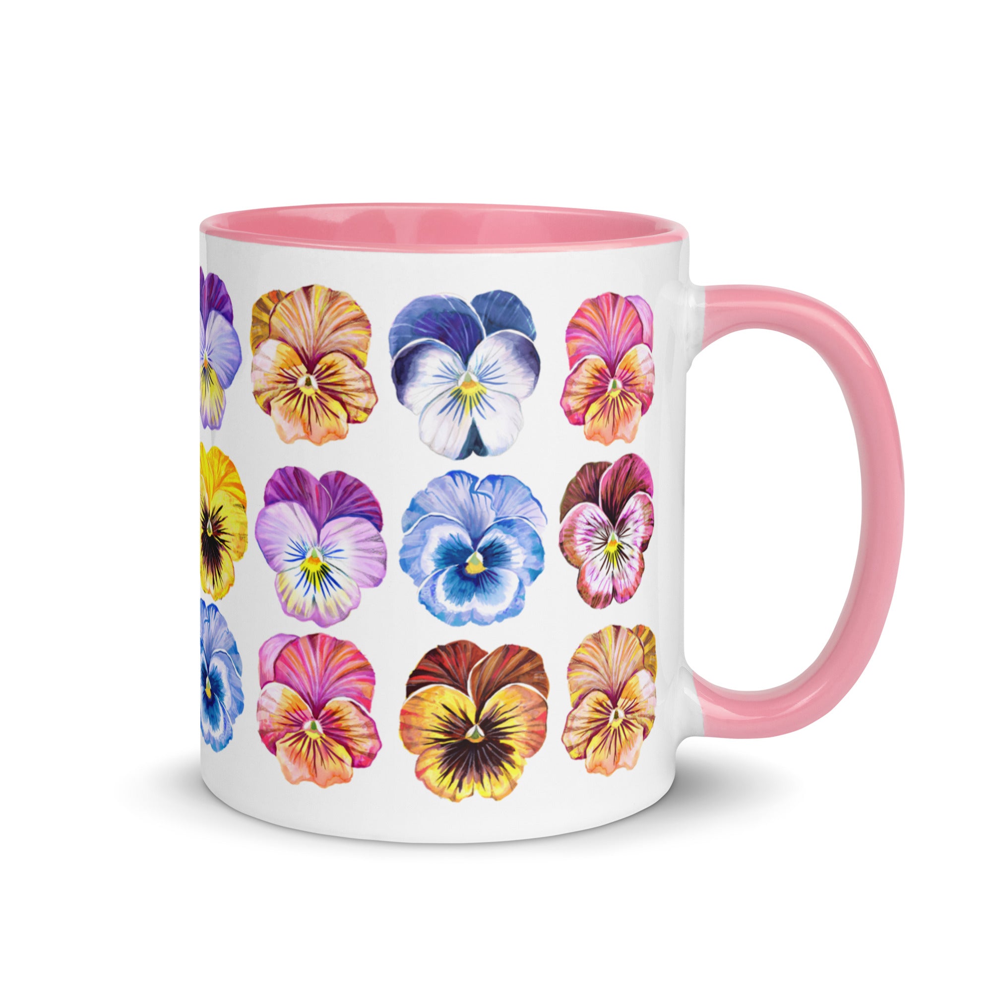 Pansy Mug Pink