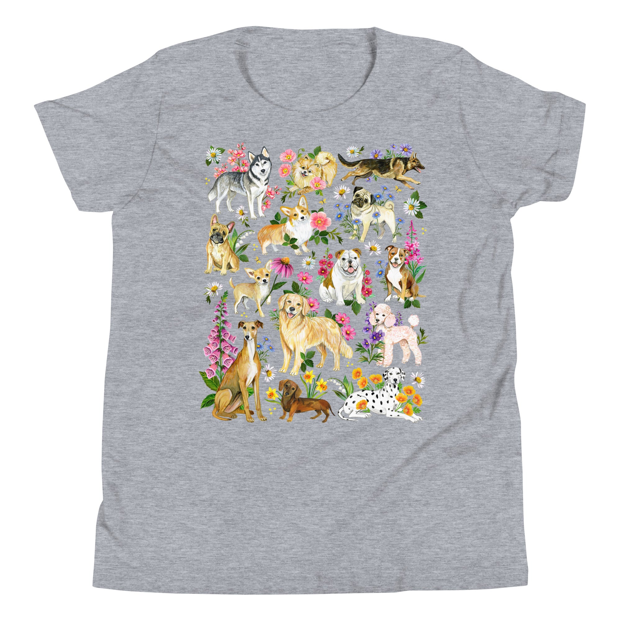 Youth Dogs of The Meadow T-Shirt Athletic Heather
